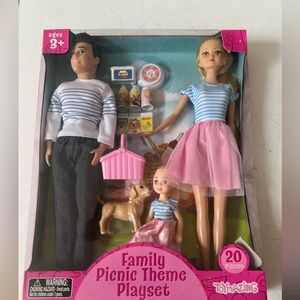 Toymazing Family Picnic Theme 20 Pieces Playset